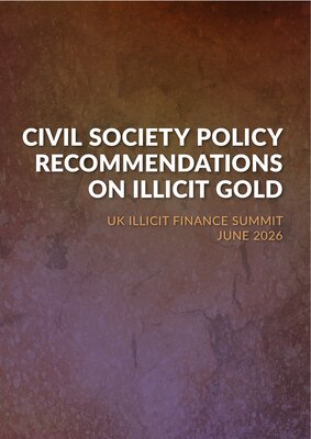 Civil society policy recommendations on illicit gold